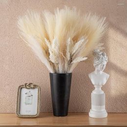 Decoratieve bloemen Kunstmatige pampa's gras Grote Tall Tall Fluffy Bouquet Wedding Party Decoratie Plant Simulatie Diy Flower Reed Boho