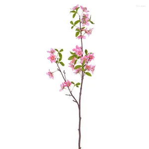 Fleurs décoratives pêche artificielle Branche de fleur de mariage décoration de maison ornements de fleur en soie falsification jardin