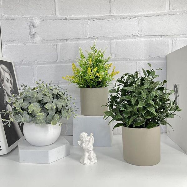 Plantes artificielles décoratives, 1 ensemble, belle Texture claire, largement appliquée, sans coupe, Simulation bonsaï, décor de fête
