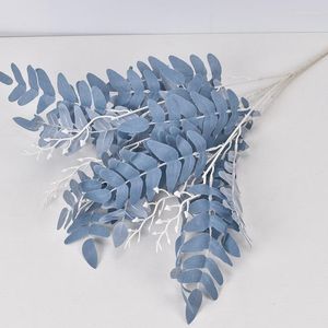 Fleurs décoratives plante artificielle floquée en plastique criquet arbre paquet fausses plantes mariage bride Bouquet intérieur extérieur maison cuisine bureau