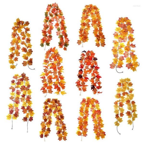 Fleurs décoratives plante artificielle guirlande d'automne vigne bricolage de Noël de grâces décoration de jardin