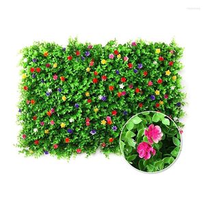 Fleurs décoratives plante artificielle pelouse lvy projection herbe faux jardin mural décoration intérieure extérieure décoration intérieure 40 cm