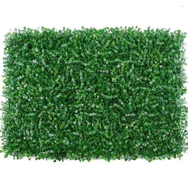 Fleurs décoratives murs de plante artificielle feuillage haies haies tapis verdure de verdure clôture 40x60 cm fleur bricolage jardin yard de jardin décor