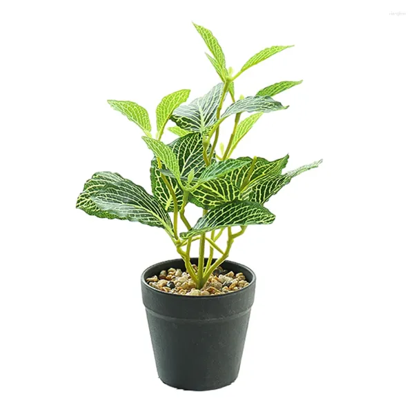 Fleurs décoratives plantes artificielles bonsaï petit arbre Simulation Pot faux pour la maison chambre Table décoration El jardin