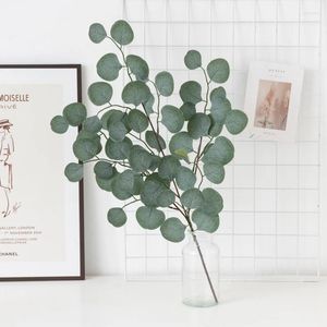 Fleurs décoratives plantes artificielles Eucalyptus bricolage feuillage vigne décoration de noël pour la maison mariage jardin Rose arc pographie accessoires faux