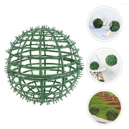 Decoratieve bloemen Kunstplanten Vormsnoei Balsteunkooi Plastic Trelli Faux Groen Frame Rek Bloemenplankhouder Tuin Achtertuin