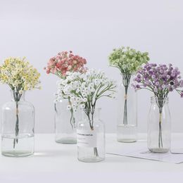 Decoratieve bloemen Kunstmatig plastic nepbloem Gypsophila Bouquet Wedding Pography Props Home Living Room tuinarrangement decor