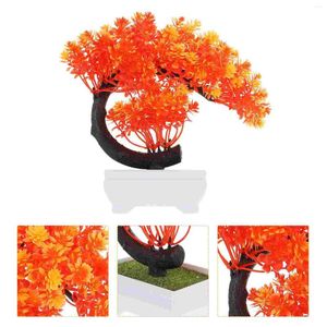 Decoratieve bloemen kunstmatige potplanten ornamenten kerstdecoraties bonsai valse groene planten nep decors sieringen plastic kantoor