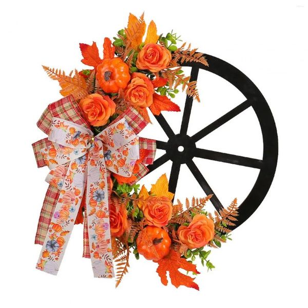 Flores decorativas Calabazas artificiales Guirnaldas de otoño Guirnaldas colgantes para sala de estar Celebración Festivales Chimenea Dormitorio