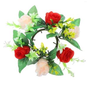 Decoratieve bloemen Kunstmatige rozenbal Banket Kerstversieringen Bloemenballen voor binnen Voor centerpieces Kunststof gesimuleerde boeketten