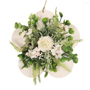 Fleurs décoratives artificielle printemps guirlande décor à la maison fausse fleur fête de mariage suspendu ornement soie tissu Floral cadeau 30cm guirlande
