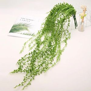 Decoratieve Bloemen Kunstmatige Succulente Kralen Nep Hangende Wijnstok Parelsnoer Minnaar Tranen Planten Voor Thuis Bruiloft Feest Tuin Decor Faux