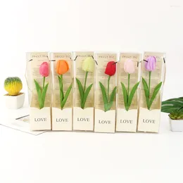 Fleurs décoratives artificielles bouquet de tulip