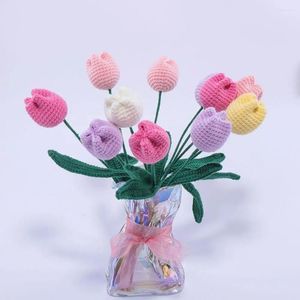 Fleurs décoratives artificielles tulip