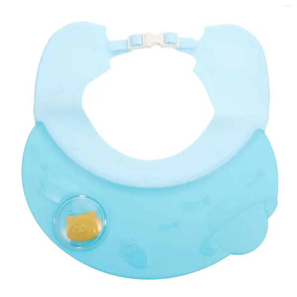 Fleurs décoratives bébé douche casquettes lunettes de sécurité enfants chapeaux de soleil tout-petits bébé bain Protection étanche visière shampooing