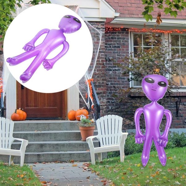 Flores decorativas globos juguetes para niños al aire libre bebés inflables favores de fiesta alienígena pvc moho ecológico