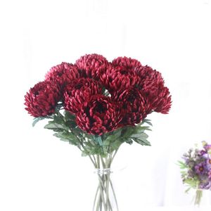 Decoratieve bloemen grote goudsbloemen chrysanthemum kunstmatige zijden flores herfst thuis bruiloft diy decoraties nep planten valentijnsdag cadeau