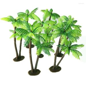 Fleurs décoratives Bonsaï Plantes artificielles Mini cocotitaire arbres de simulation aquarium Aquarium Propyscaping accessoires de jardin décoration fz127