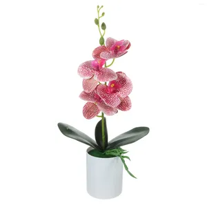 Decoratieve bloemen bonsai bureaublad neppot plant faux kunstmatige valse bloem simulatietafel decor decor