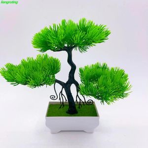 Decoratieve bloemen bonsai simulatie plant welkom