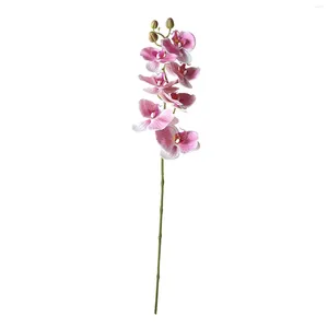 Decoratieve Bloemen Vlinder Voor Thuis Bruiloft Decoratie 1Pc Orchidee DIY Desktop Slinger Met