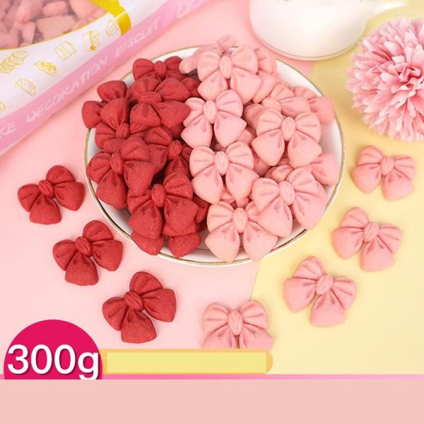 Flores decorativas decoración de pasteles lazo galleta rosa rojo cumpleaños hornear helado postre pequeño refrigerio plug-in