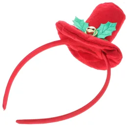 Decoratieve bloemen Kerstmis de hoofdband Haar Prop Turban Headbands Hat Cosplay Hoofdtooi SCANF CAP Festival Accessoires Party Fancy Fancy