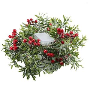 Decoratieve bloemen Kerst ornamenten Window Decoratie Koperdraad Lichten voor geschenken Party Layout Lamp Waterbestendig Simulatiebloem