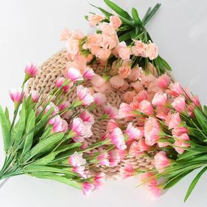 Decoratieve Bloemen Creatieve Kunstbloem Simulatie Nep Plant Zijden Anjers Bruiloft Decor Tuin Decoratie Pography Props