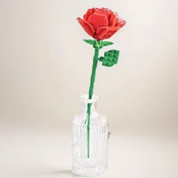 Fleurs décoratives créatives de décoration de fleur bricolage Couple de rose bouquet