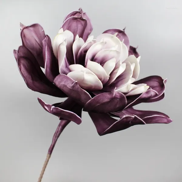 Fleurs décoratives projets de bricolage de mariage à la maison el décor artificiel arrangement de florais matériau pe pE mousse lotus