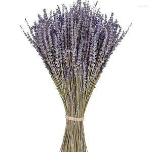 Bouquets naturels de tiges de lavande séchée par fleurs décoratives 300-320 pour le parfum de décoration à la maison