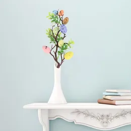 Fleurs décoratives boutures d'oeufs de Pâques décorations de printemps bricolage Ornement de l'ornement des fleurs festival orale artisanat branches d'arbres