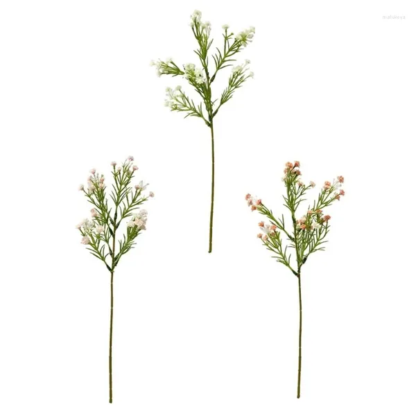 Flores decorativas Exquisitos Bouquet Bouquet Gypsophila Branch Centergies 95