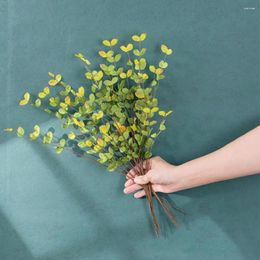 Decoratieve bloemen Fade-resistente plantaardige kunstmatige realistische realistische bladdecor langdurige niet-vervagende simulatieplanten voor thuisfeest