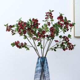 Decoratieve Bloemen Nep Appel Bloem Simulatie Begonia Zijde 5 Vork Hortensia Thuis Zacht Decoratie Boeket