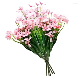 Fleurs décoratives fausse floraison bouquet fausse bouque de mariage de printemps