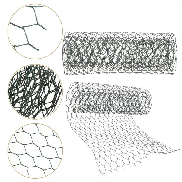 Fleurs décoratives Arrangement de fleurs de fleurs Poulet Mesh en fer Netting accessoire Crafacing Floral Supplies