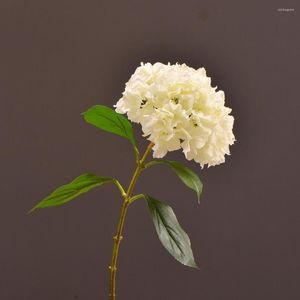 Decoratieve bloemen bloem kunstmatige zijden hydrangea hoogwaardige diy home party bruiloft boog achtergrond muur deco