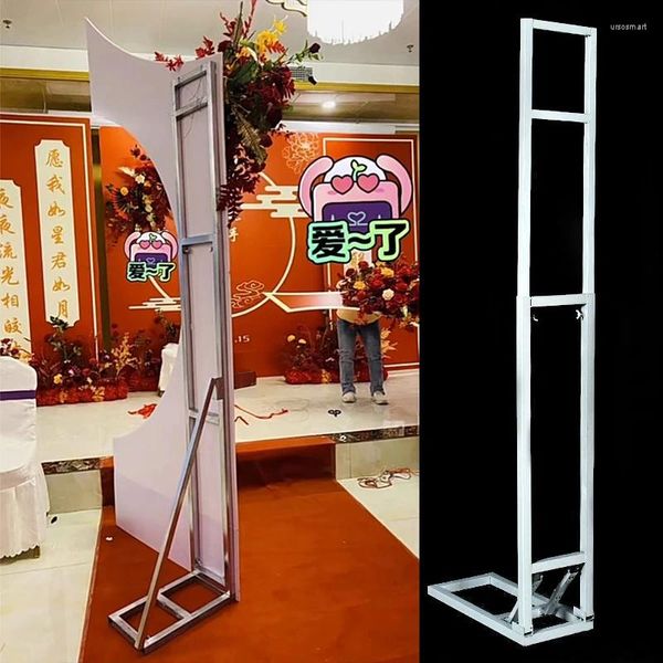 Fleurs décoratives pliant / détachable KT Bracket Backet Background Cateral Scene Party Partdes Flower Stand accessoires