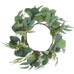 Guirlande de fleurs décoratives, couronne de porte d'entrée, petites couronnes pour intérieur de ferme, Style américain