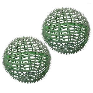 Decoratieve bloemen Globe Topiary Frame Bloemstuk Groen Decor Kunstplant Balsteun