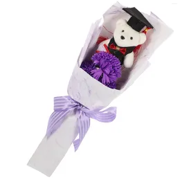 Fleurs décoratives Graduation Gift Bouquet Cadeaux Party Mabinet Fool Fof