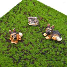 Decoratieve Bloemen Gras Turf Nep Tapijt Kunstmatige Mat Groen Tapijt Faux Muur Realistische Tuin Training Potje Miniatuur Hond Poppenhuis Fairy