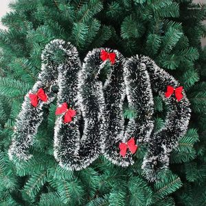 Fleurs décoratives vertes artificielles guirlande décor de la maison de Noël fourni