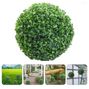 Decoratieve Bloemen Groen Blad Ballen Groen Kunstmatige Kamerplanten Plafond Ornament Hanger Woondecoratie Binnen Live Topiary Eucalyptus