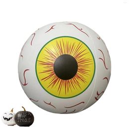 Decoratieve bloemen Halloween opblaasbare oogbol Opflatables Creepy Light Up Outdoor LED Remote Decorations voor