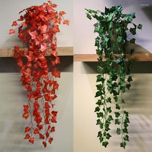 Decoratieve bloemen hangen kunstmatige vetplanten tuinplant wijnstok bruiloft woning decor