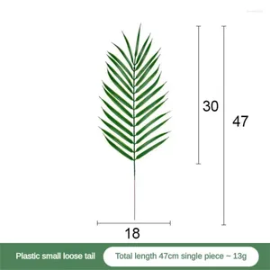 Fleurs décoratives Feuilles nordiques de haut niveau Plantes simulées réalistes Simulation artificielle fraîche et naturelle de tournesol à queue lâche