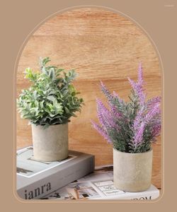 Decoratieve bloemen Hoogwaardige gesimuleerde planten Bonsai Living Decoratie binnen kunstmatig huis